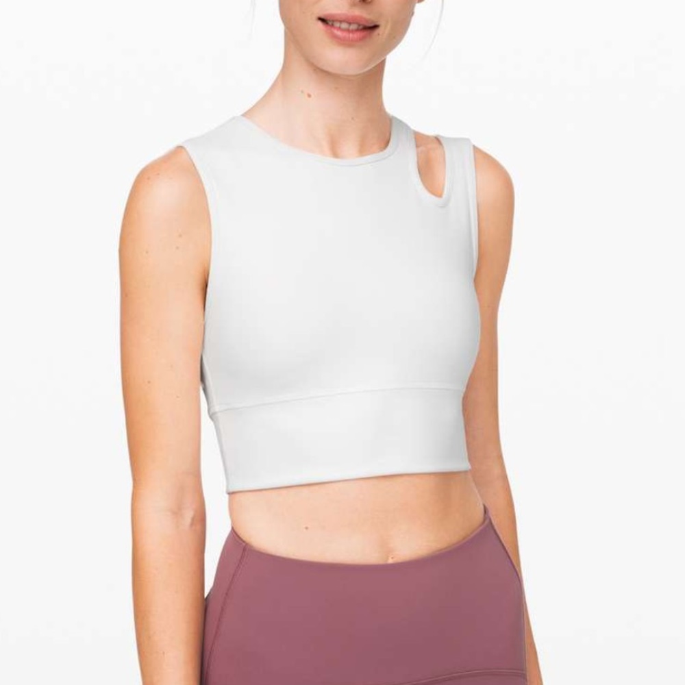 Lululemon Mastered Motion Cropped Tank